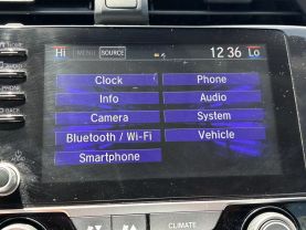 2019 HONDA CIVIC SEDAN 4-CYL, PZEV, TURBO, 1.5 LITER EX-L SEDAN 4D at T&T Repairables - used car dealership in Spencer, Indiana.