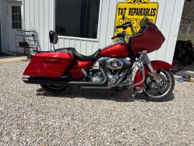 2013 HARLEY-DAVIDSON FLTRX ROAD GLIDE CUSTOM CRUISER 2CYL. - at T&T Repairables - used car dealership in Spencer, Indiana.