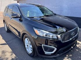 2018 KIA SORENTO SUV V6, GDI, 3.3 LITER LX SPORT UTILITY 4D