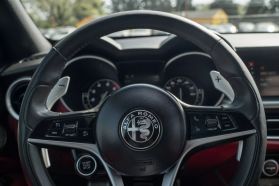 2018 ALFA ROMEO STELVIO SUV 4-CYL, TURBO, 2.0 LITER TI SPORT SUV 4D