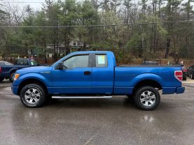 2013 FORD F150 SUPER CAB PICKUP V6, FLEX FUEL, 3.7 LITER STX PICKUP 4D 6 1/2 FT