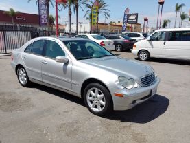 2002 MERCEDES-BENZ C-CLASS SEDAN V6, 2.6 LITER C 240 SEDAN 4D