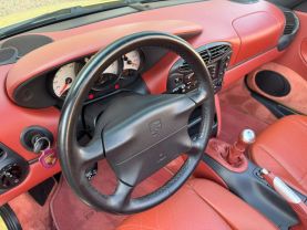 1998 PORSCHE BOXSTER CONVERTIBLE 6-CYL, 2.5 LITER CABRIOLET 2D