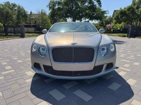 2013 BENTLEY CONTINENTAL CONVERTIBLE W12, TWIN TURBO, FF, 6.0L GTC CONVERTIBLE 2D