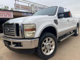 2010 FORD F250 SUPER DUTY CREW CAB PICKUP V8, TURBO DSL 6.4L LARIAT PICKUP 4D 6 3/4 FT