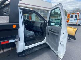 2012 FORD F550 SUPER DUTY REGULAR CAB 9FT DUMP TRUCK WITH MEYER SNOW PLOW DUMP TRUCKS V8, 6.7 LITER 165" W.B. 2D - Eddies Auto Sales