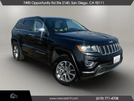 2014 JEEP GRAND CHEROKEE SUV V6, FLEX FUEL, 3.6 LITER LIMITED SPORT UTILITY 4D