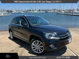2013 VOLKSWAGEN TIGUAN SUV 4-CYL, TURBO, 2.0 LITER 2.0T SE SPORT UTILITY 4D