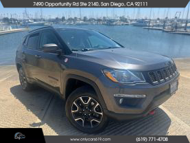 2019 JEEP COMPASS SUV 4-CYL, MULTIAIR, PZEV, 2.4 LITER TRAILHAWK SPORT UTILITY 4D