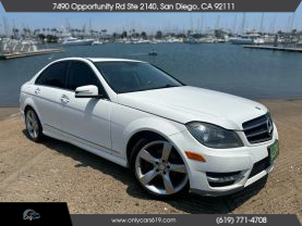 2014 MERCEDES-BENZ C-CLASS SEDAN 4-CYL, TURBO, 1.8 LITER C 250 SPORT SEDAN 4D