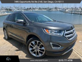 2015 FORD EDGE SUV 4-CYL ECOBOOST 2.0L TITANIUM SPORT UTILITY 4D