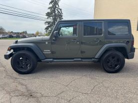 2015 JEEP WRANGLER SUV V6, 3.6 LITER UNLIMITED SPORT SUV 4D