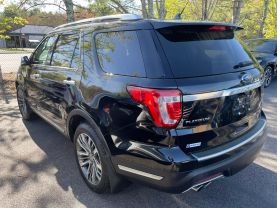 2018 FORD EXPLORER SUV V6, ECOBOOST, TT, 3.5L PLATINUM SPORT UTILITY 4D - Gesner Auto Inc in Taunton, MA, 41.88613, -71.14527