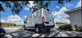 2021 RAM PROMASTER CARGO VAN CARGO V6, VVT, 3.6 LITER 3500 HIGH ROOF VAN 3D
