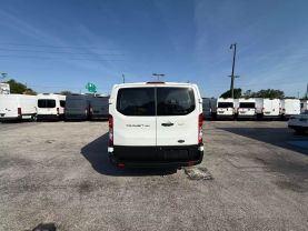 2021 FORD TRANSIT 350 PASSENGER VAN PASSENGER V6, FLEX FUEL, 3.5 LITER XLT W/LOW ROOF VAN 3D