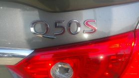 2016 INFINITI Q50 SEDAN V6, TWIN TURBO, 3.0 LITER RED SPORT 400 SEDAN 4D