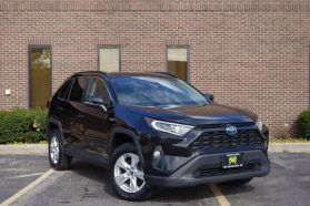 2021 TOYOTA RAV4 HYBRID SUV 4-CYL, HYBRID, 2.5 LITER XLE SPORT UTILITY 4D