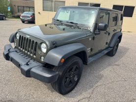 2015 JEEP WRANGLER SUV V6, 3.6 LITER UNLIMITED SPORT SUV 4D