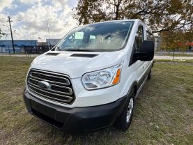 2015 FORD TRANSIT 350 WAGON PASSENGER V6, FLEX FUEL, 3.7 LITER XLT W/LOW ROOF W/60/40 SIDE DOOR VAN 3D