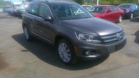 2014 VOLKSWAGEN TIGUAN SUV 4-CYL, TURBO, 2.0 LITER 2.0T S 4MOTION SPORT UTILITY 4D