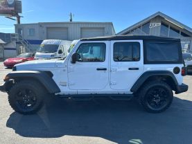 2018 JEEP WRANGLER UNLIMITED - V6, 3.6 LITER ALL NEW SPORT S SPORT UTILITY 4D