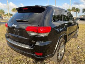 2015 JEEP GRAND CHEROKEE SUV V6, FLEX FUEL, 3.6 LITER OVERLAND SPORT UTILITY 4D