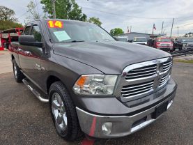 2014 RAM 1500 QUAD CAB PICKUP V8, HEMI, 5.7 LITER SLT PICKUP 4D 6 1/3 FT
