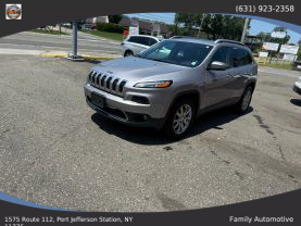 2017 JEEP CHEROKEE LIMITED SPORT UTILITY 4D SUV V6, 3.2 LITER