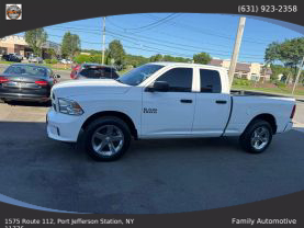 2017 RAM 1500 QUAD CAB EXPRESS PICKUP 4D 6 1/3 FT PICKUP V6, FLEX FUEL, 3.6 LITER