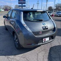 2017 NISSAN LEAF HATCHBACK AC ELECTRIC MOTOR SV HATCHBACK 4D