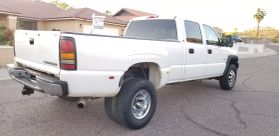 2002 CHEVROLET SILVERADO 3500 CREW CAB PICKUP V8, TURBO DIESEL, 6.6L LONG BED at The One Autosales Inc in Phoenix , AZ 85022  33.60461470880989, -112.03641575767358
