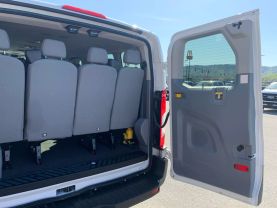 2015 FORD TRANSIT 350 LOW ROOF 148" WB 15 PASSENGER VAN PASSENGER VANS V6, FLEX FUEL, 3.7 LITER XL W/LOW ROOF W/60/40 SIDE DOOR VAN 3D - Eddies Auto Sales
