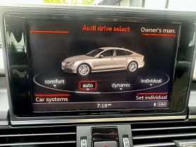 2016 AUDI A7 SEDAN V6, SPRCHGD, 3.0L PRESTIGE SEDAN 4D
