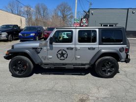 2020 JEEP WRANGLER UNLIMITED SUV 4-CYL, TURBO, 2.0 LITER SPORT S SPORT UTILITY 4D