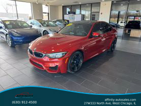 2018 BMW M3 SEDAN 6-CYL, TWIN TURBO, 3.0 LITER SEDAN 4D