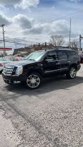 2013 CADILLAC ESCALADE SUV V8, FLEX FUEL, 6.2 LITER PLATINUM EDITION SPORT UTILITY 4D