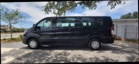 2022 FORD TRANSIT 350 PASSENGER VAN PASSENGER V6, FLEX FUEL, 3.5 LITER XL W/LOW ROOF VAN 3D