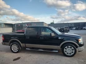 2006 FORD F150 SUPERCREW CAB PICKUP V8, FLEX FUEL, 5.4 LITER KING RANCH PICKUP 4D 5 1/2 FT