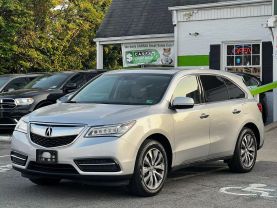 2014 ACURA MDX SUV V6, I-VTEC, 3.5 LITER SH-AWD SPORT UTILITY 4D