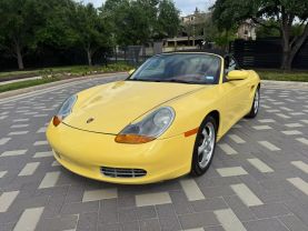 1998 PORSCHE BOXSTER CONVERTIBLE 6-CYL, 2.5 LITER CABRIOLET 2D