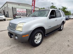 2002 MERCURY MOUNTAINEER SUV V6, FLEX FUEL, 4.0 LITER SPORT UTILITY 4D