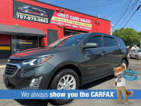 2018 CHEVROLET EQUINOX SUV 4-CYL, TURBO, 1.5 LITER LT SPORT UTILITY 4D