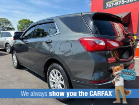 2018 CHEVROLET EQUINOX SUV 4-CYL, TURBO, 1.5 LITER LT SPORT UTILITY 4D