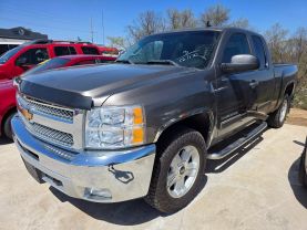 2012 CHEVROLET SILVERADO 1500 EXTENDED CAB PICKUP V8, FLEX FUEL, 5.3 LITER LT PICKUP 4D 6 1/2 FT