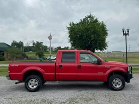 2003 FORD F250 SUPER DUTY CREW CAB PICKUP V8, TURBO DIESEL, 6.0L LARIAT PICKUP 4D 6 3/4 FT