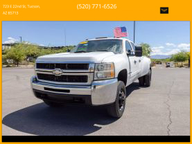 2007 CHEVROLET SILVERADO 3500 HD CREW CAB PICKUP V8, 6.6L TURBO DSL LT PICKUP 4D 8 FT