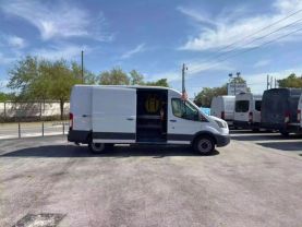 2017 FORD TRANSIT 250 VAN CARGO V6, FLEX FUEL, 3.7 LITER MEDIUM ROOF W/SLIDING SIDE DOOR W/LWB VAN 3D