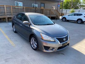 2015 NISSAN SENTRA SEDAN 4-CYL, 1.8 LITER FE+ S SEDAN 4D at Motors On Wheels - used car dealership in Houston, Texas.