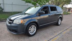 2014 DODGE GRAND CARAVAN PASSENGER PASSENGER V6, FLEX FUEL, 3.6 LITER SXT MINIVAN 4D