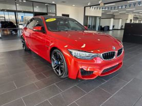 2018 BMW M3 SEDAN 6-CYL, TWIN TURBO, 3.0 LITER SEDAN 4D